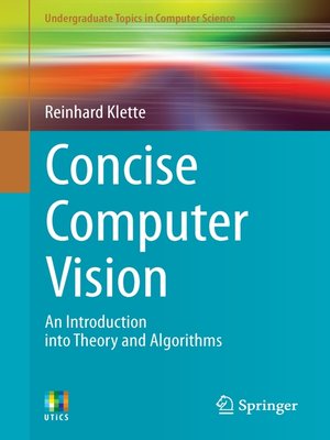 cover image of Concise Computer Vision